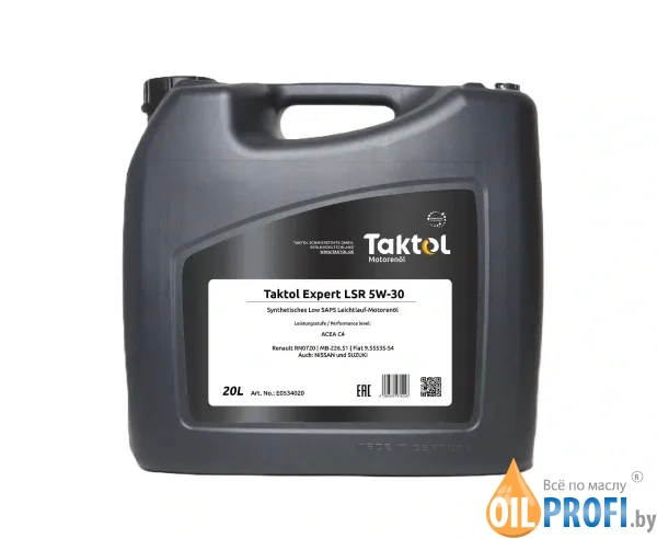 Taktol Expert LSR 5W-30 20л