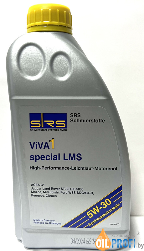SRS ViVA 1 special LMS 5W-30 1л