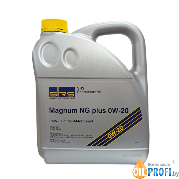 SRS MAGNUM NG PLUS 0W-20 4л