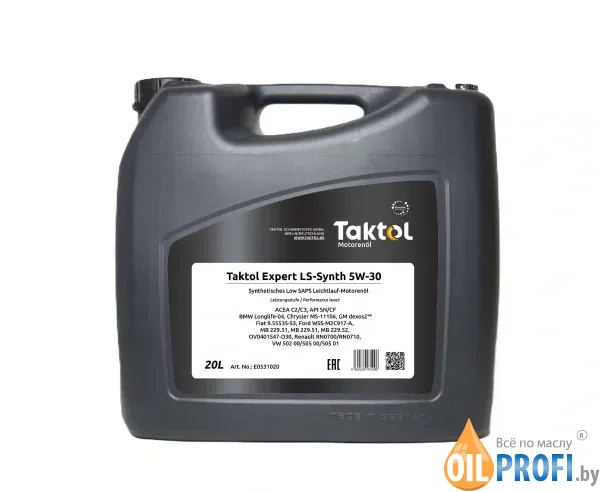 Taktol Expert LS-Synth 5W-30 20л