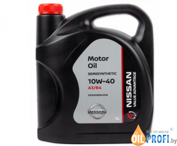NISSAN Motor Oil Advantage 10W-40 5л (RU)