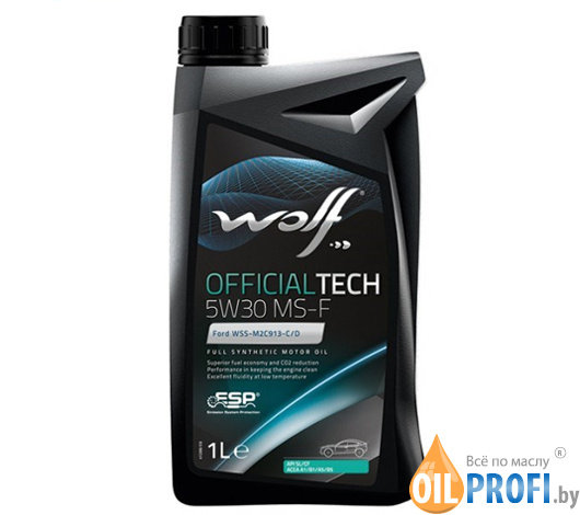 Wolf OfficialTech 5W30 MS-F 1л