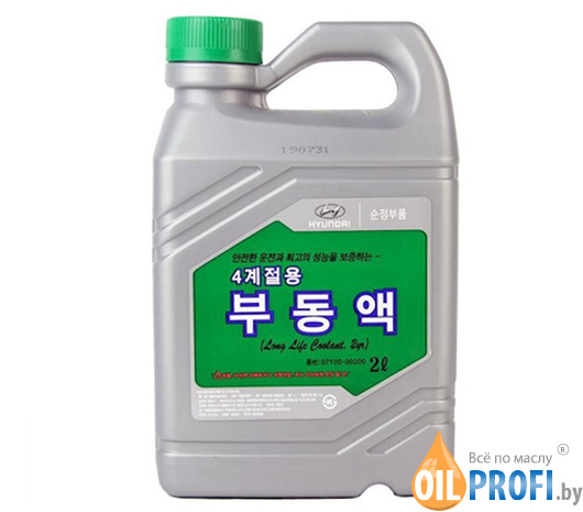 Антифриз HYUNDAI Long Life Coolant, 2л