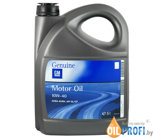 GM Motor Oil Semi Synthetic 10W-40 4л