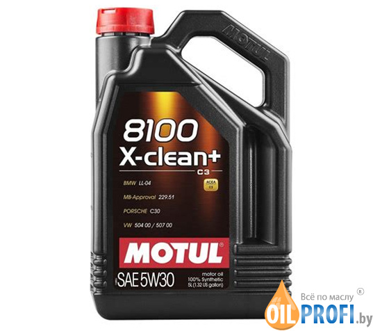 8100 X-CLEAN + 5W-30 5л