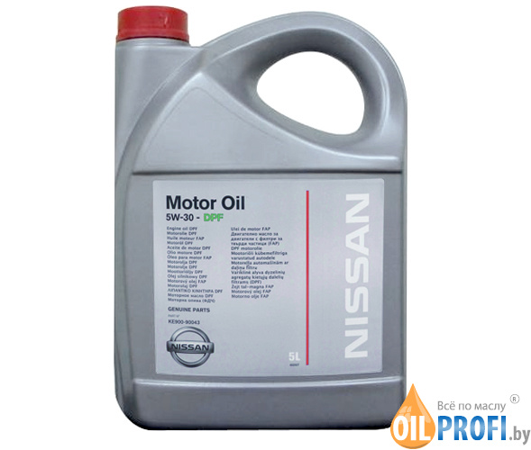 Nissan Motor Oil 5W-30 DPF, 5л