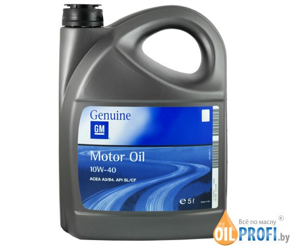 GM Motor Oil Semi Synthetic 10W-40 5л