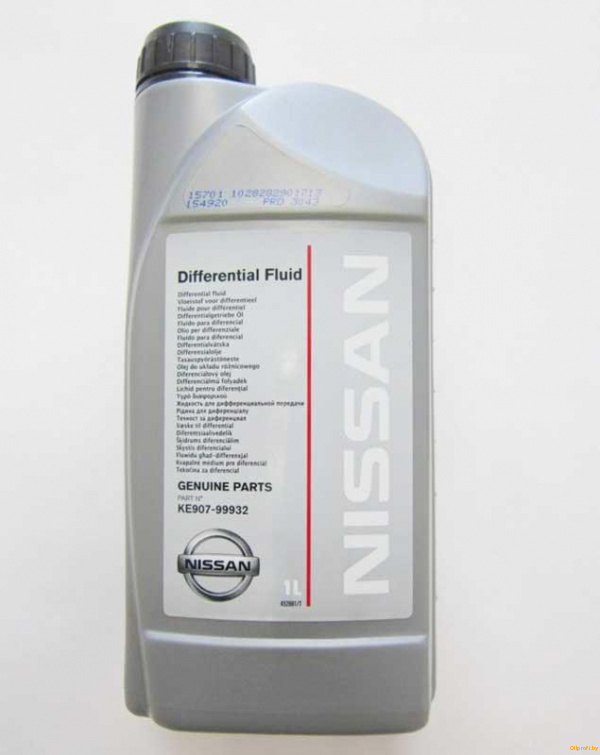 NISSAN Differential Fluid 80W-90 GL-5, 1л