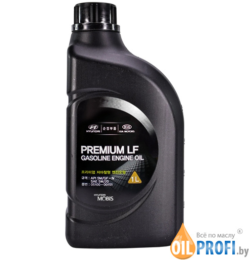 HYUNDAI Premium Gasoline 5W-20, 1л