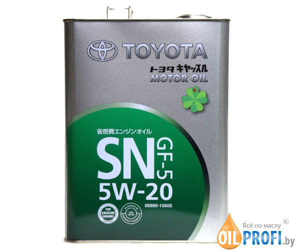 TOYOTA 5W20 Motor Oil SN GF-5 4л